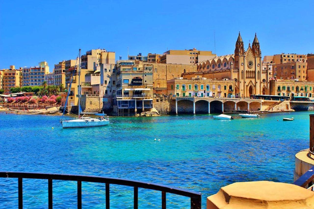 Luxurious Apt With Ocean Views And Pool In Tigne Point Слима Экстерьер фото
